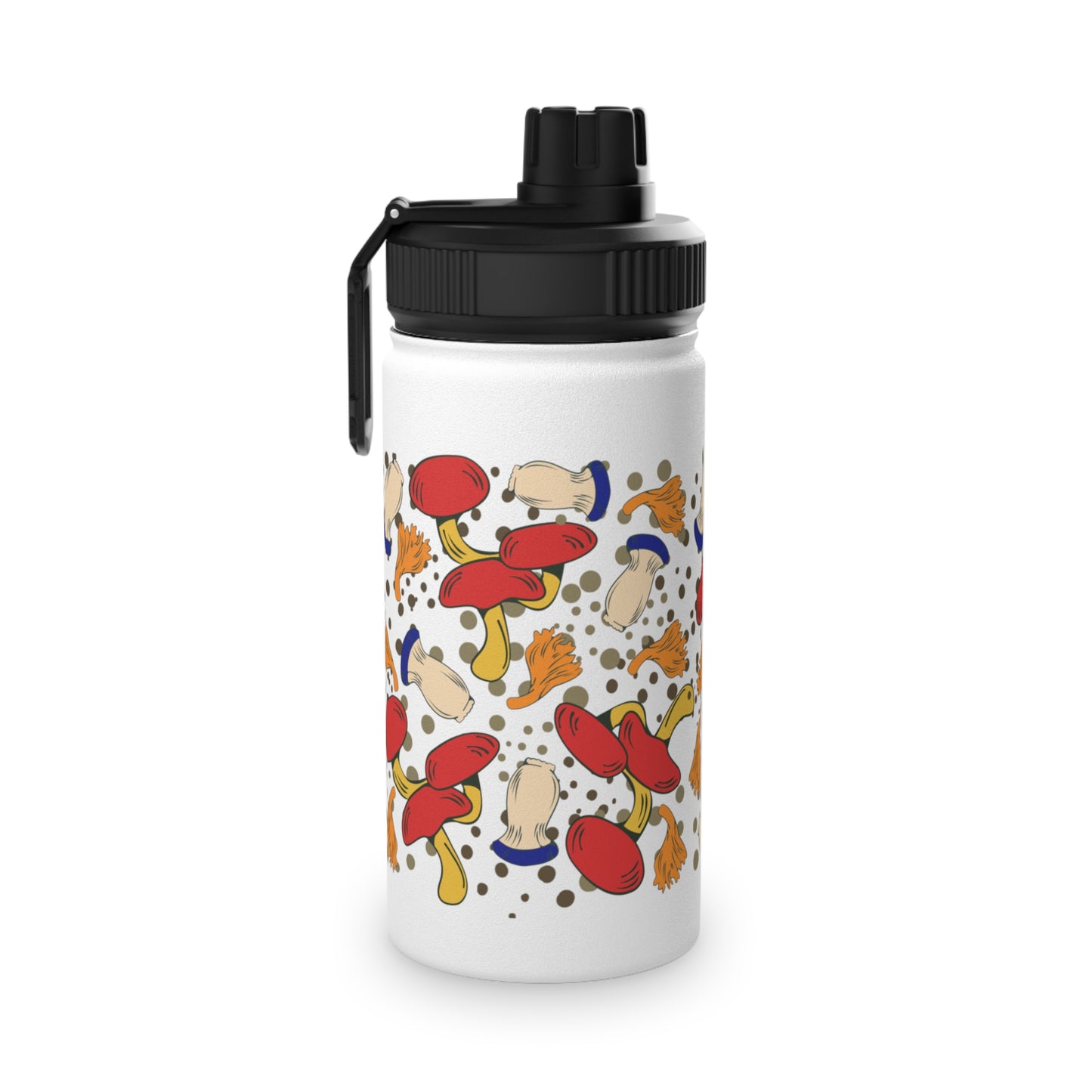 Mushrooms Stainless Steel Water Bottle, Standard Lid EU