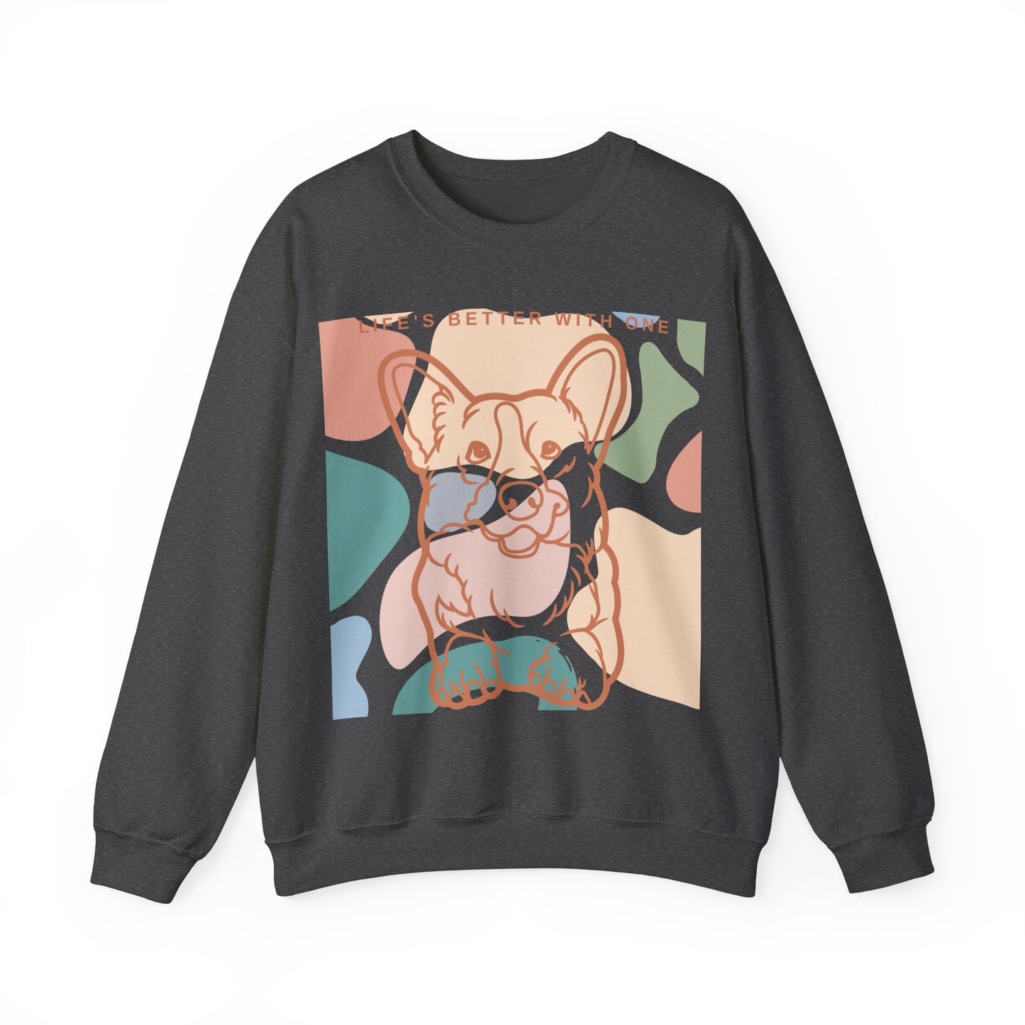 Cute Corgi Unisex Heavy Blend™ Crewneck Sweatshirt EU