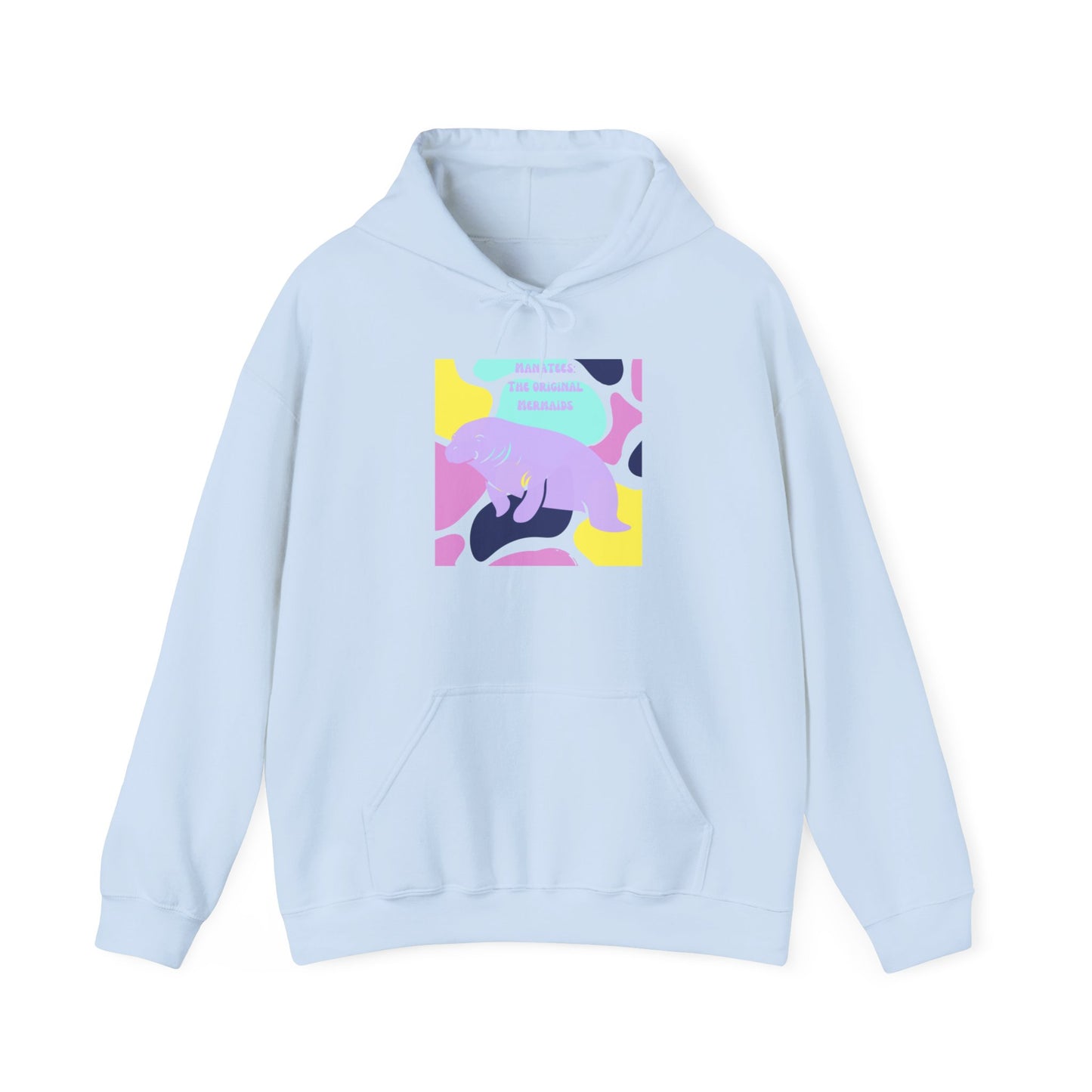 Sudadera con capucha unisex de mezcla pesada The Original Mermaid Manatee