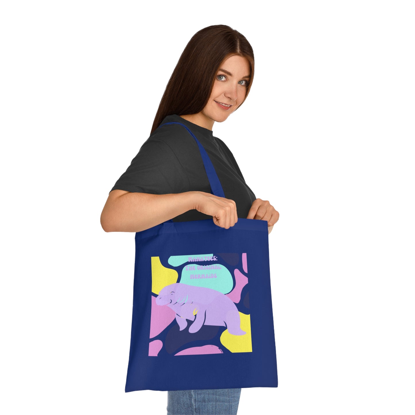 The Original Mermaid Manatee Tote Bag EU