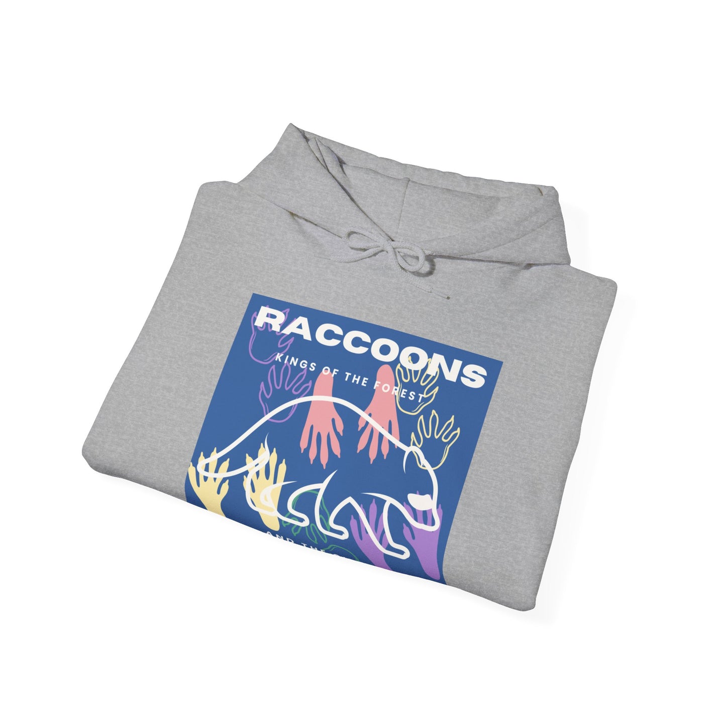 Kings of City Forest Raccoons Unisex Heavy Blend™ Hooded Sweatshirt EU