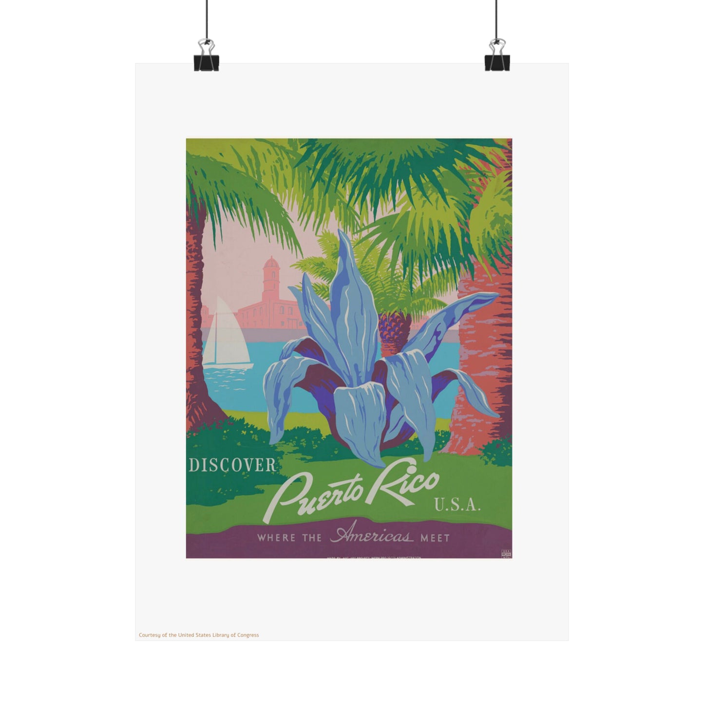 Puerto Rico Vertical Poster