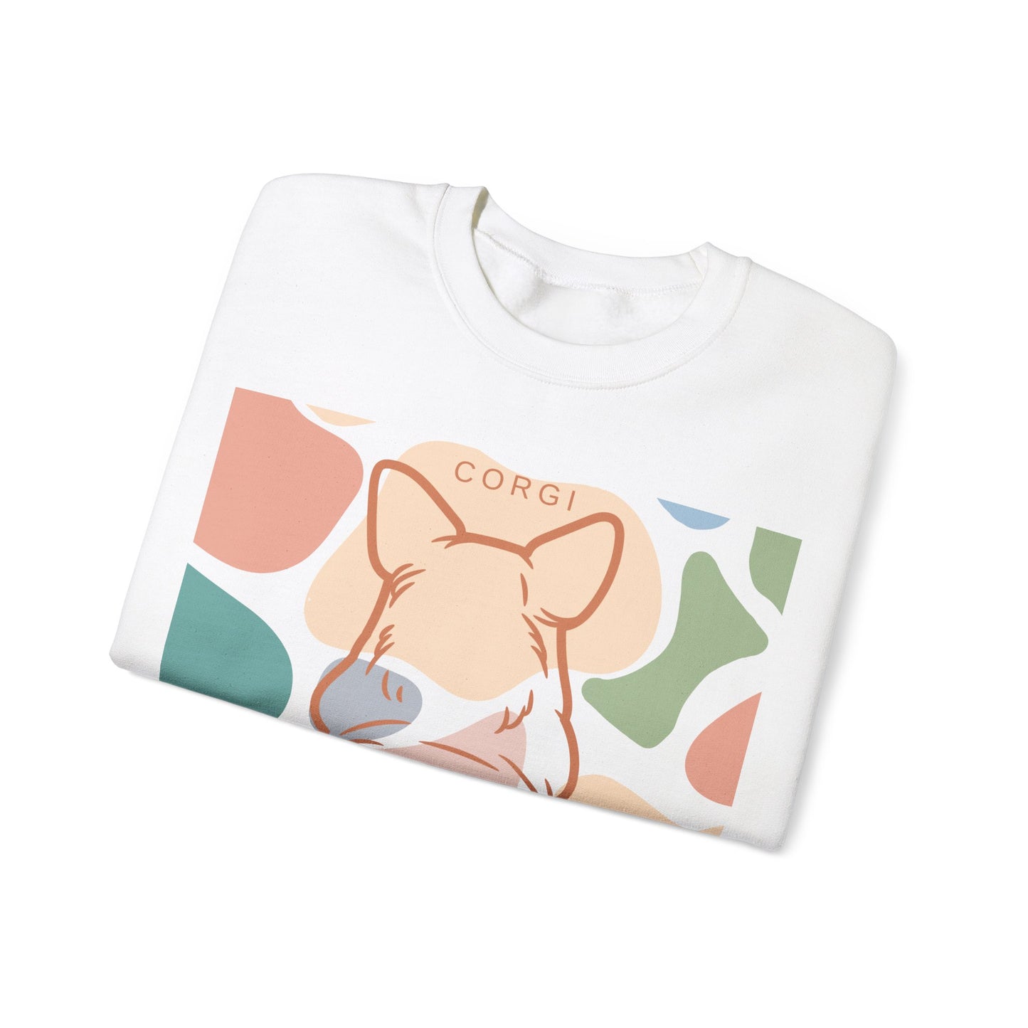 Cute Corgi Rump Unisex Heavy Blend™ Crewneck Sweatshirt EU