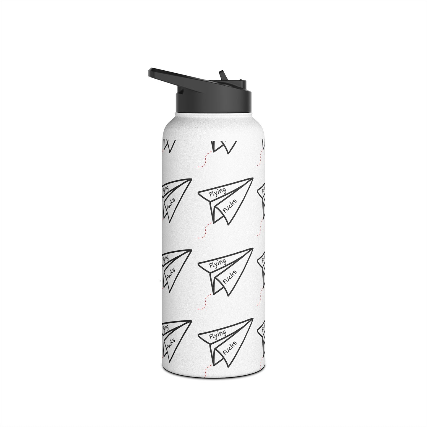 Flying Friggs Stainless Steel Water Bottle, Standard Lid