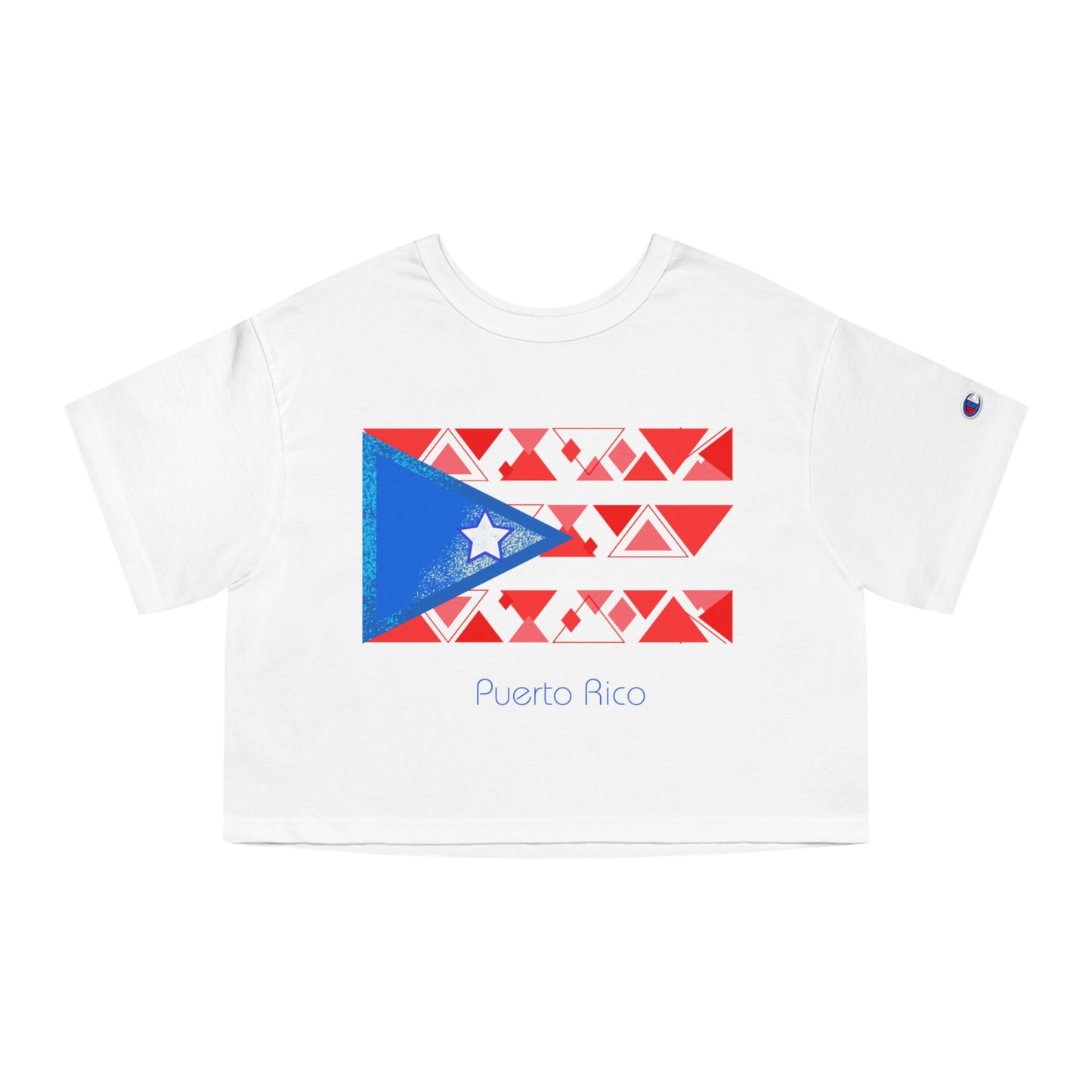 Modern Puerto Rico Champion Women's Heritage Cropped T-Shirt