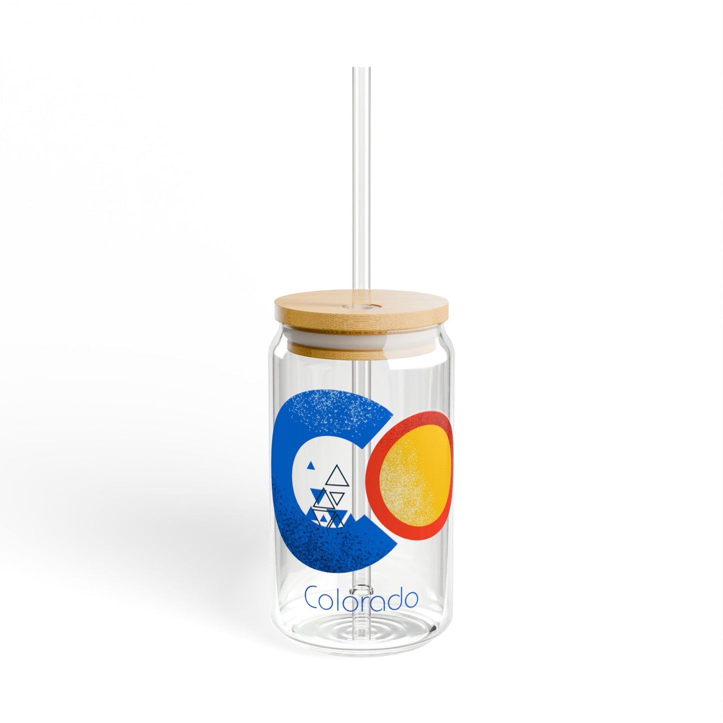 Modern Colorado Sipper Glass, 16oz