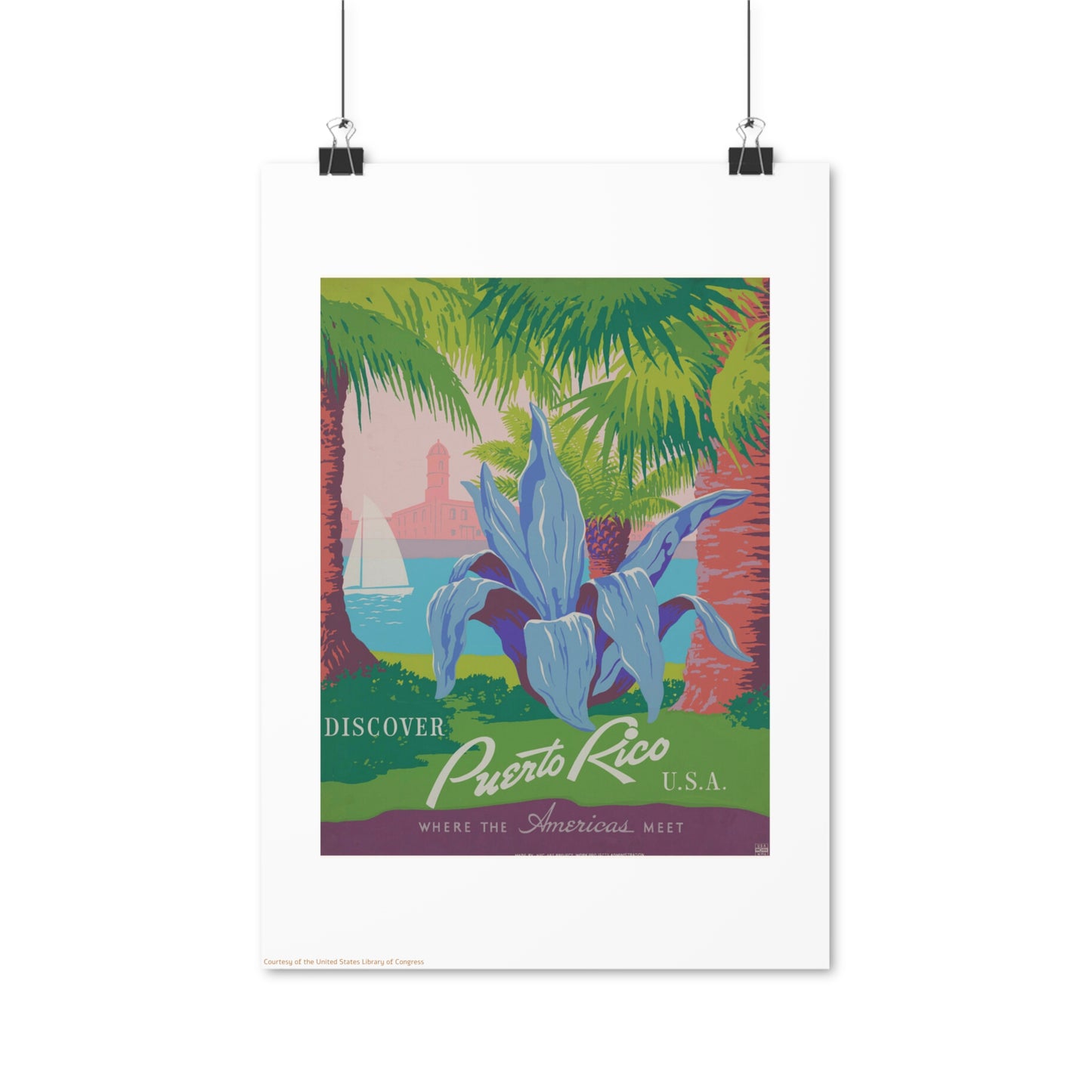 Puerto Rico Vertical Poster EU