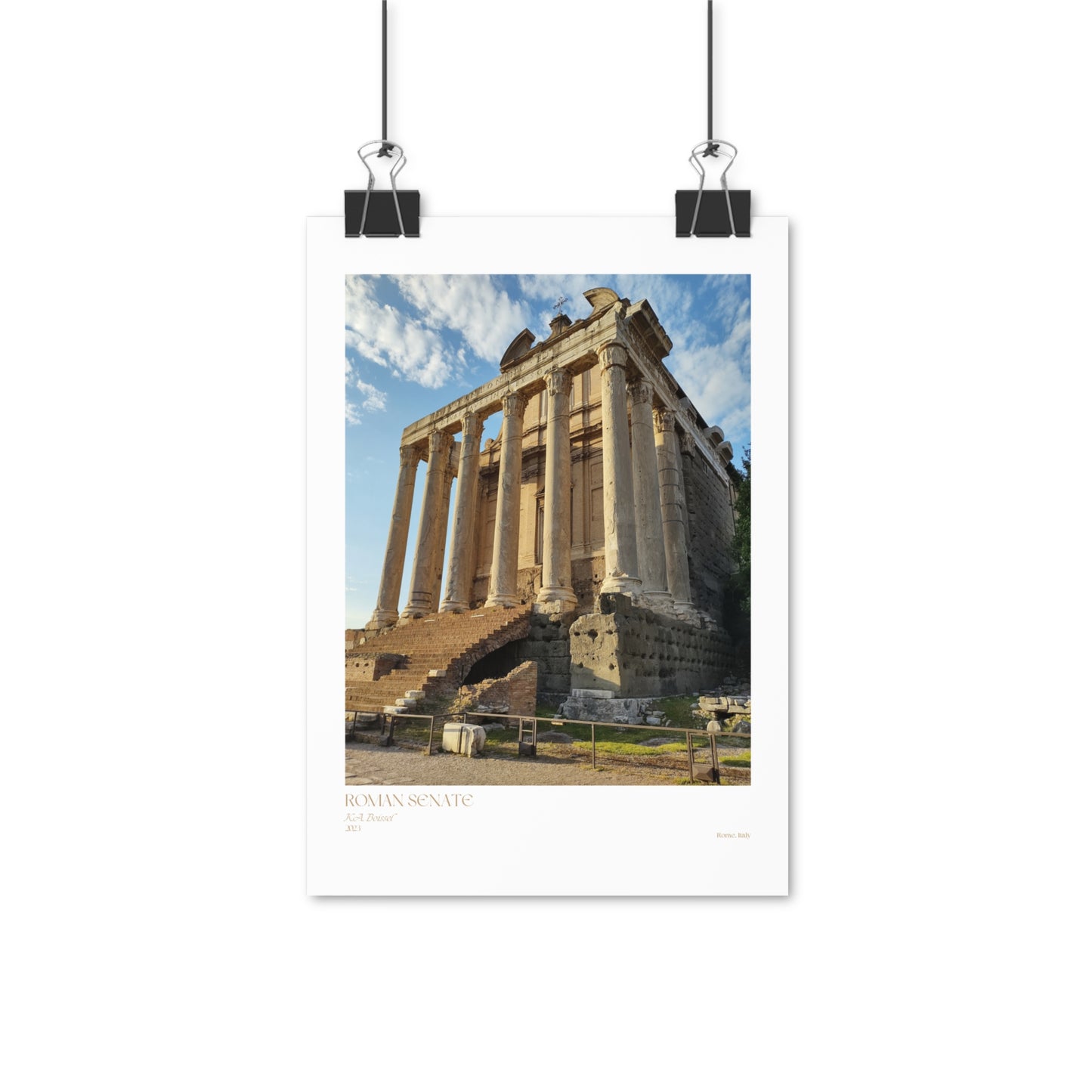 Roman Senate Photograph Vertical Posters EU