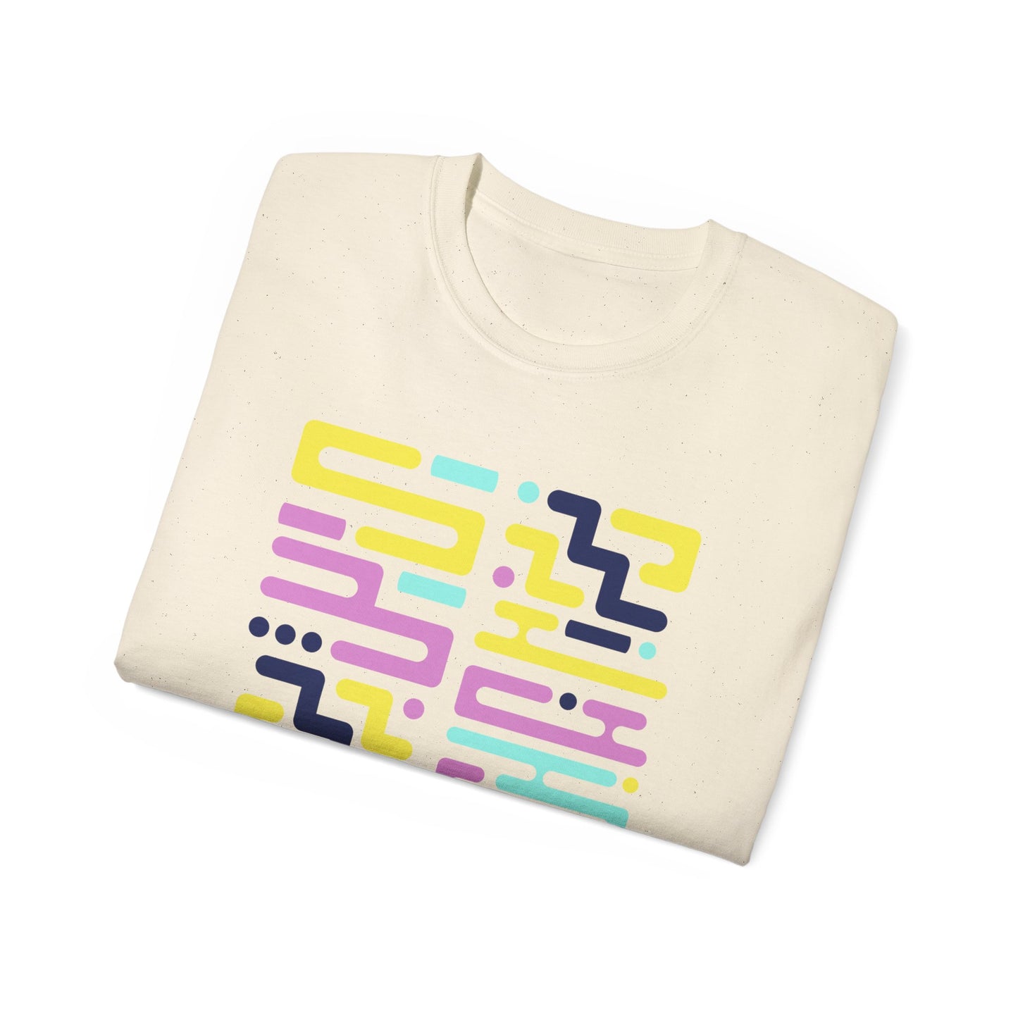 Waves In Code Illustration Ultra Cotton Tee