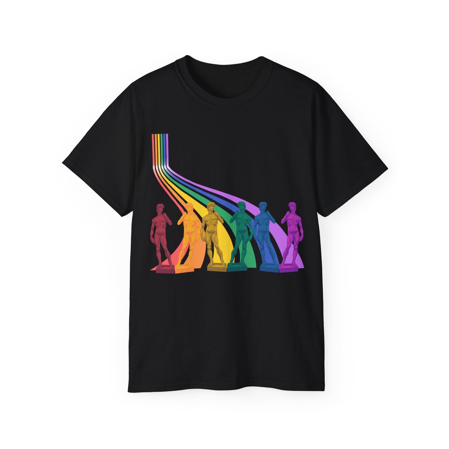 Camiseta unisex de algodón ultra fino Davey Pride de la UE