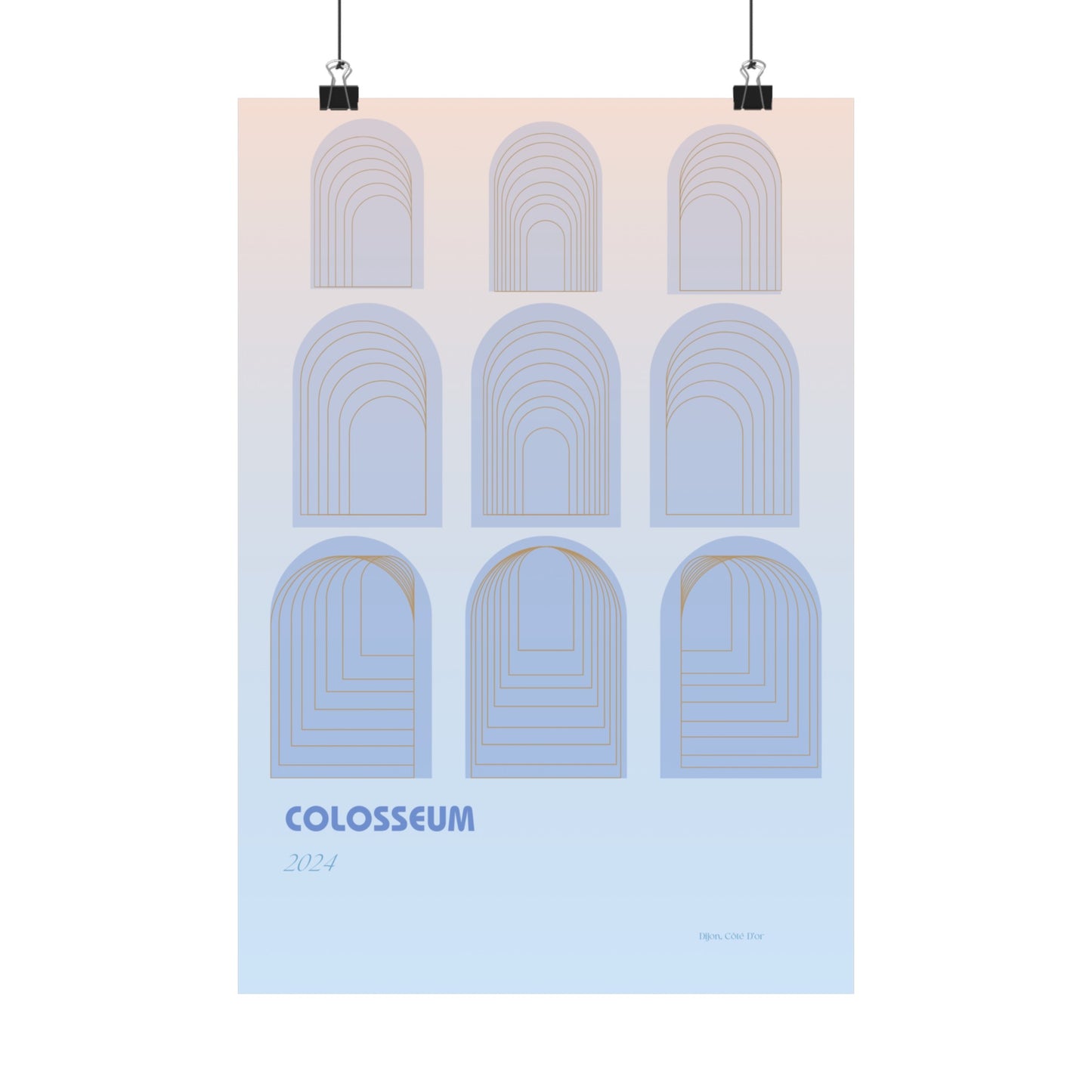 Colosseum Vertical Posters