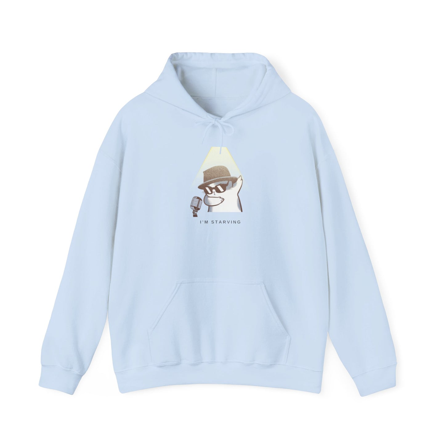 Blues Cat Unisex Heavy Blend™ Hooded Sweatshirt