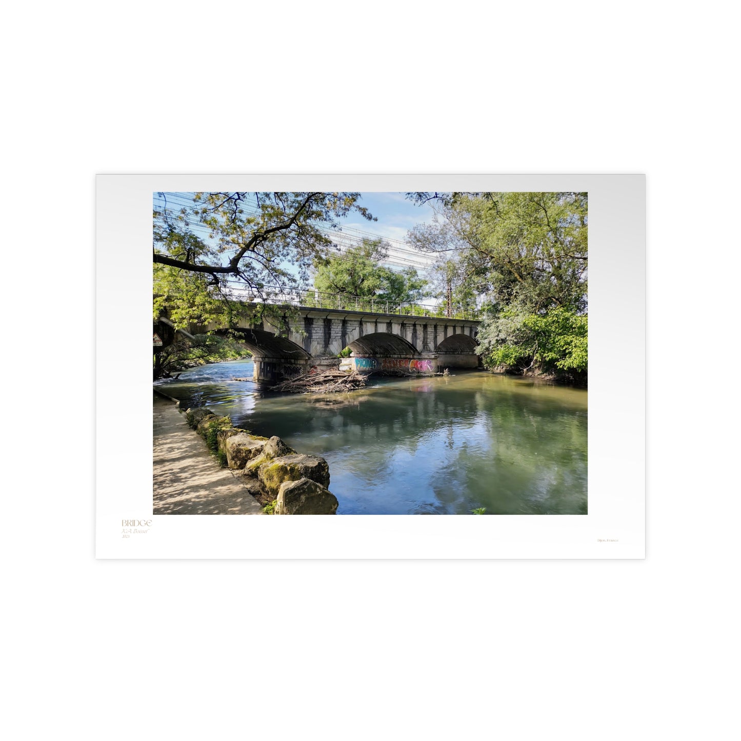 Bridge Matte Photograph Horizontal Posters EU