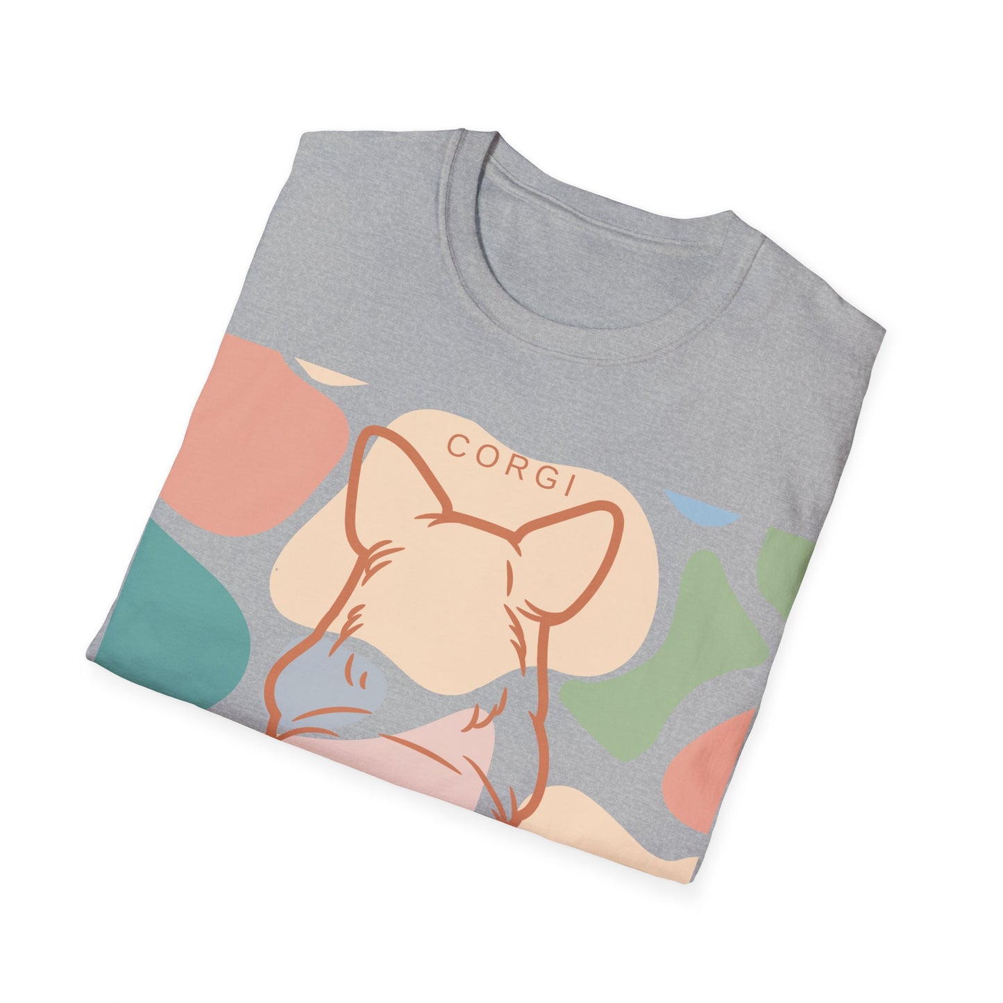 Cute Corgi Rump Unisex Softstyle T-Shirt