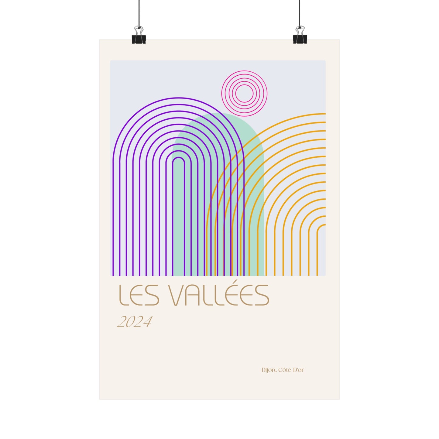 Les Vallees Vertical Posters