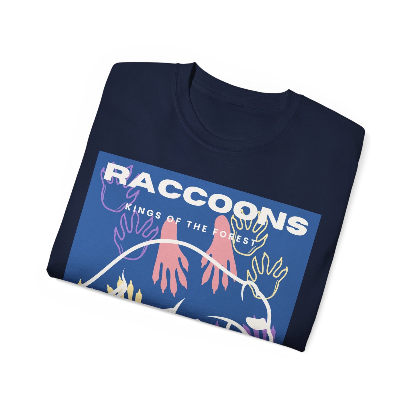 Kings of City Forest Raccoons Unisex Ultra Cotton Tee