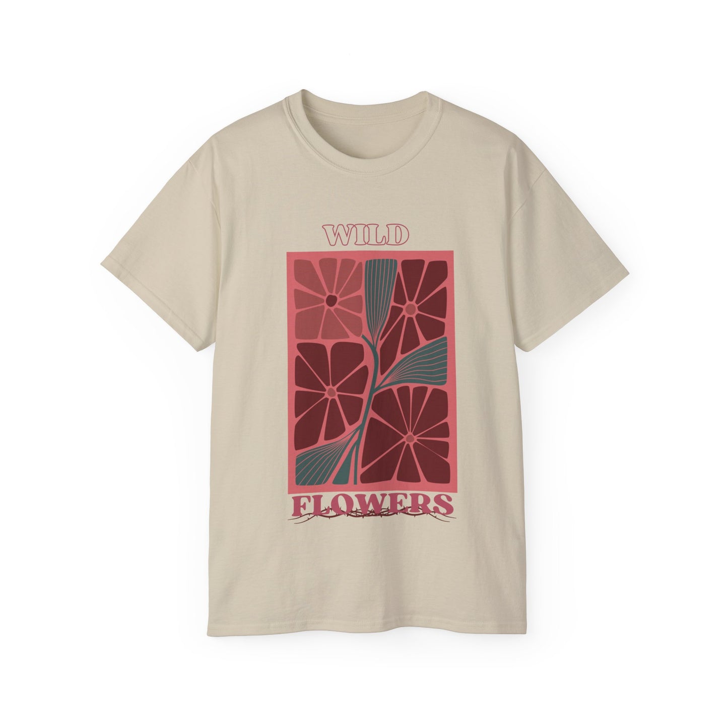 Wild Flowers Unisex Ultra Cotton Tee