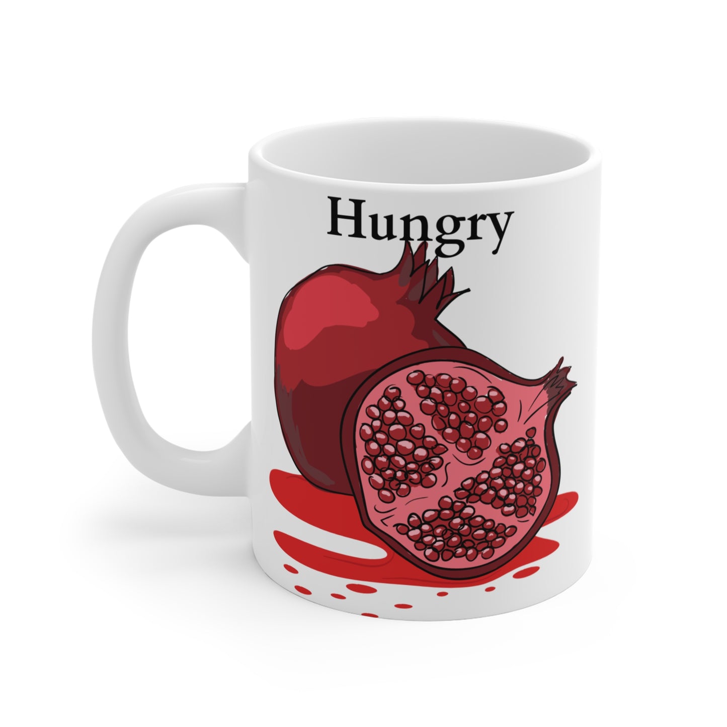 Pomegranate Hungry Mug 11oz