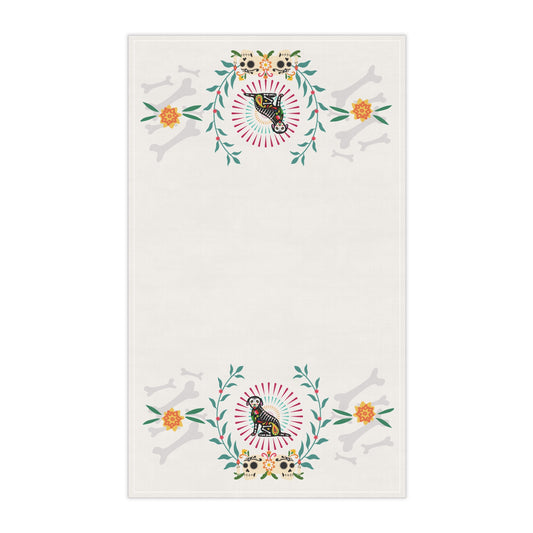 Dia De La Doggie White Towels cotton