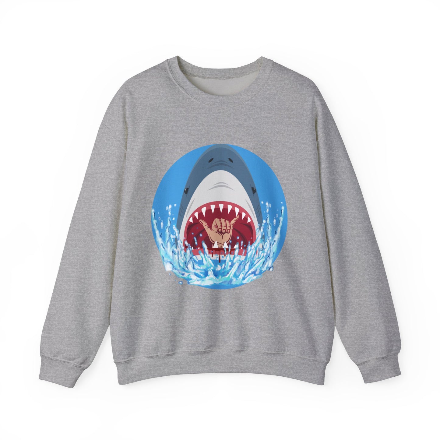 Surfin' Shark Unisex Heavy Blend™ Crewneck Sweatshirt