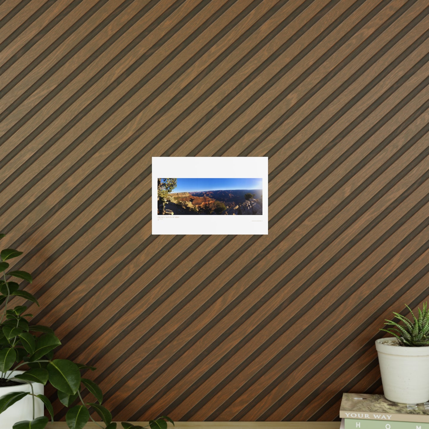 Grand Canyon Sunrise Matte Photograph Horizontal Posters EU