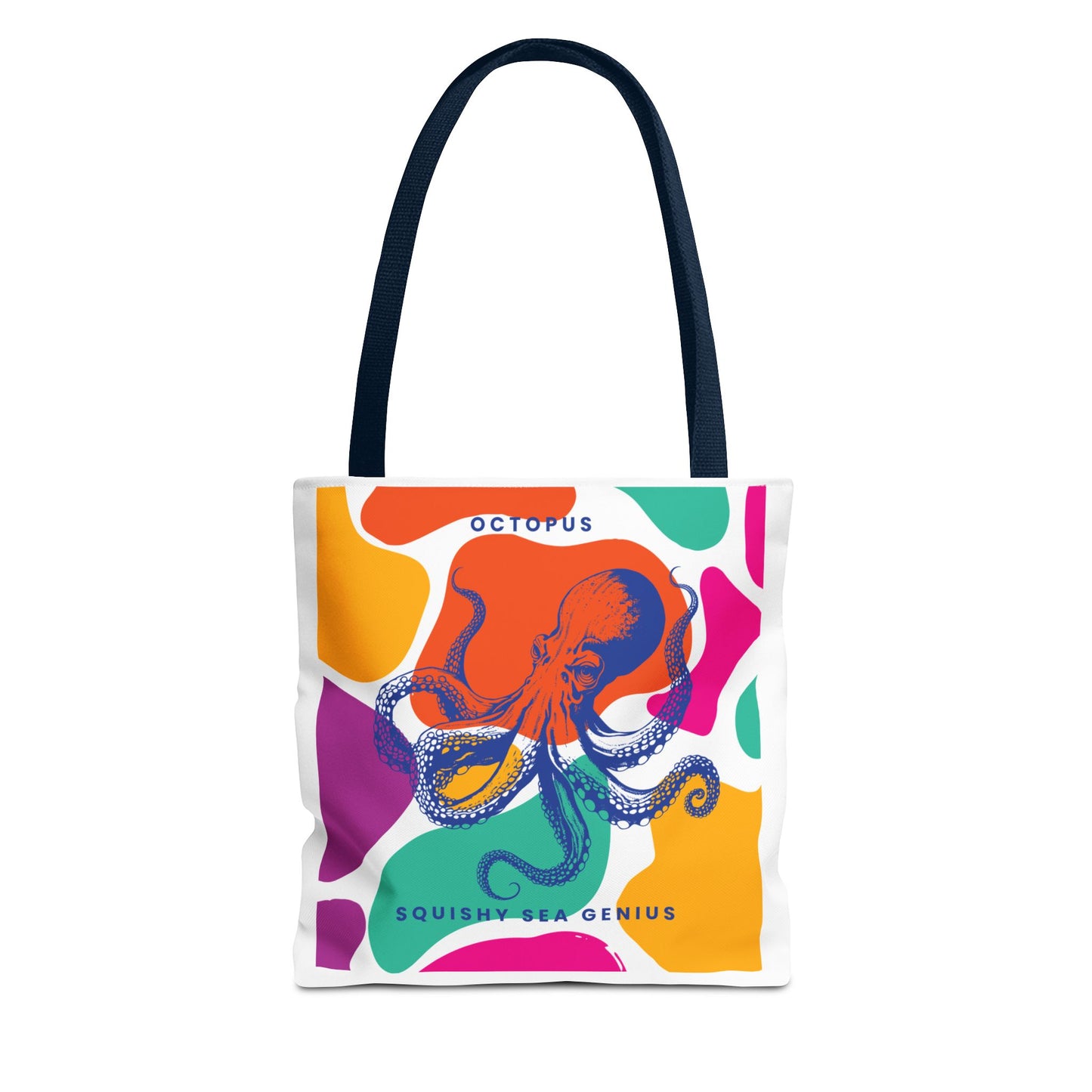 Squishy Sea Genius Octopus Tote Bag