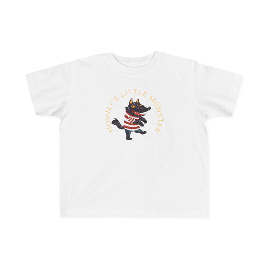 Little Monster Wolf Toddler T-shirt