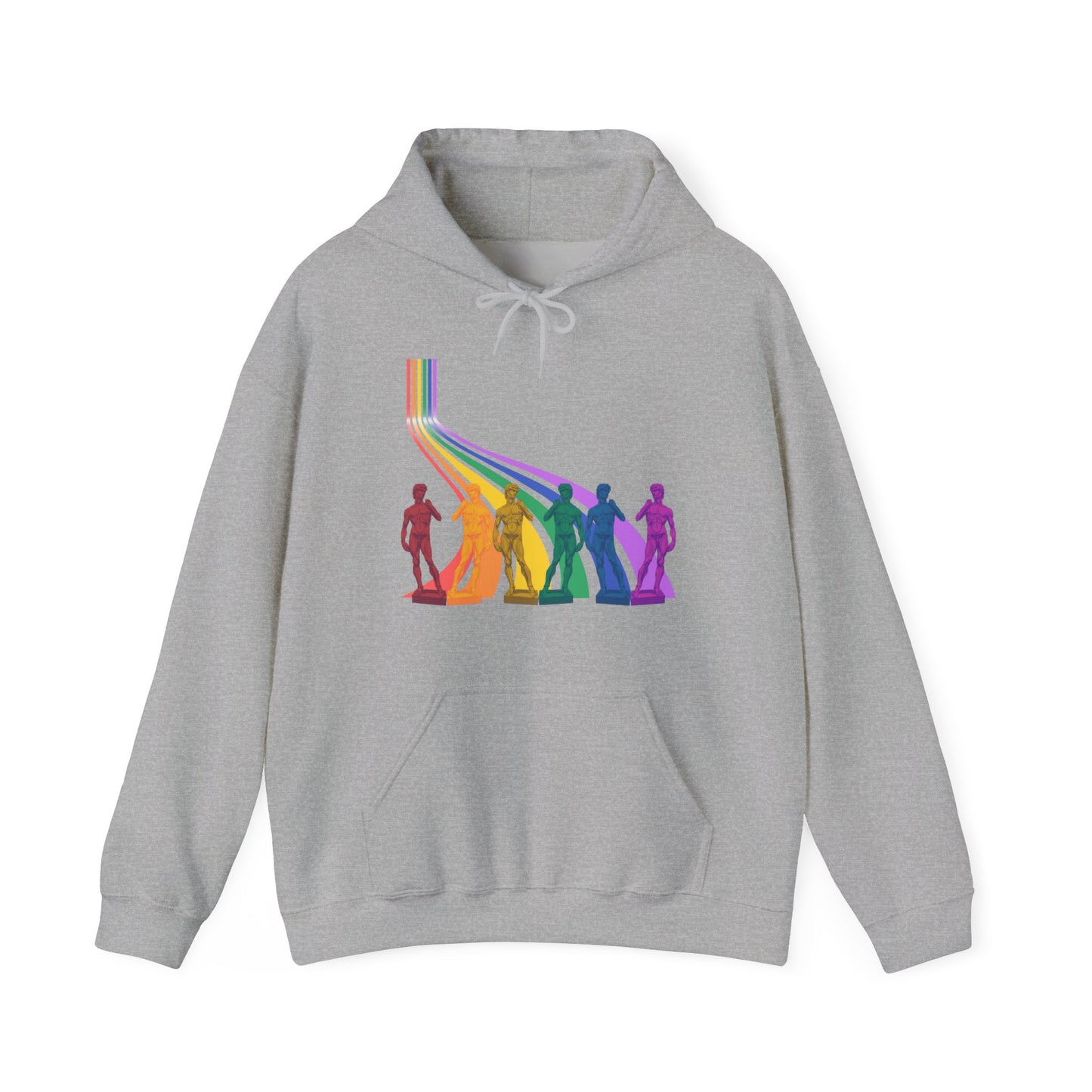 Sudadera con capucha unisex Davey Pride Heavy Blend™ UE