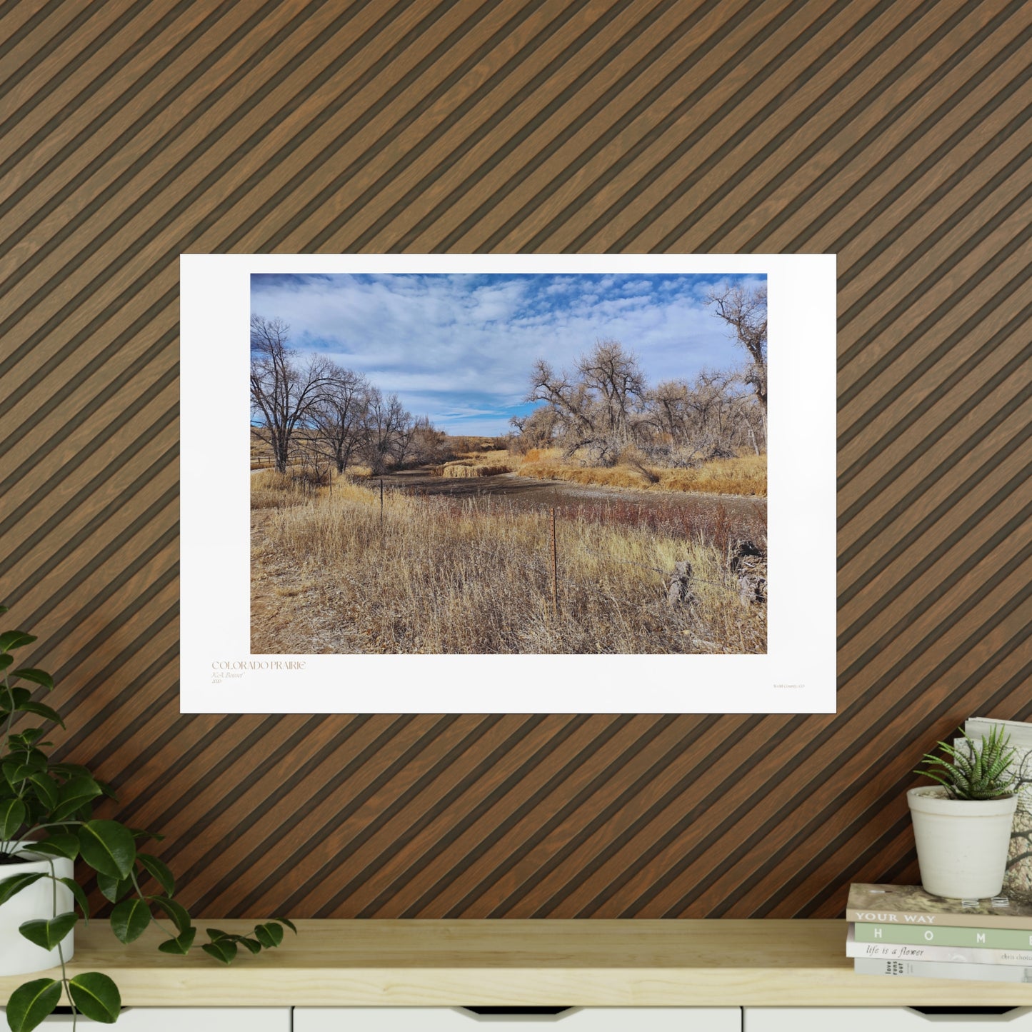 Colorado Prairie Matte Photograph Horizontal Posters EU