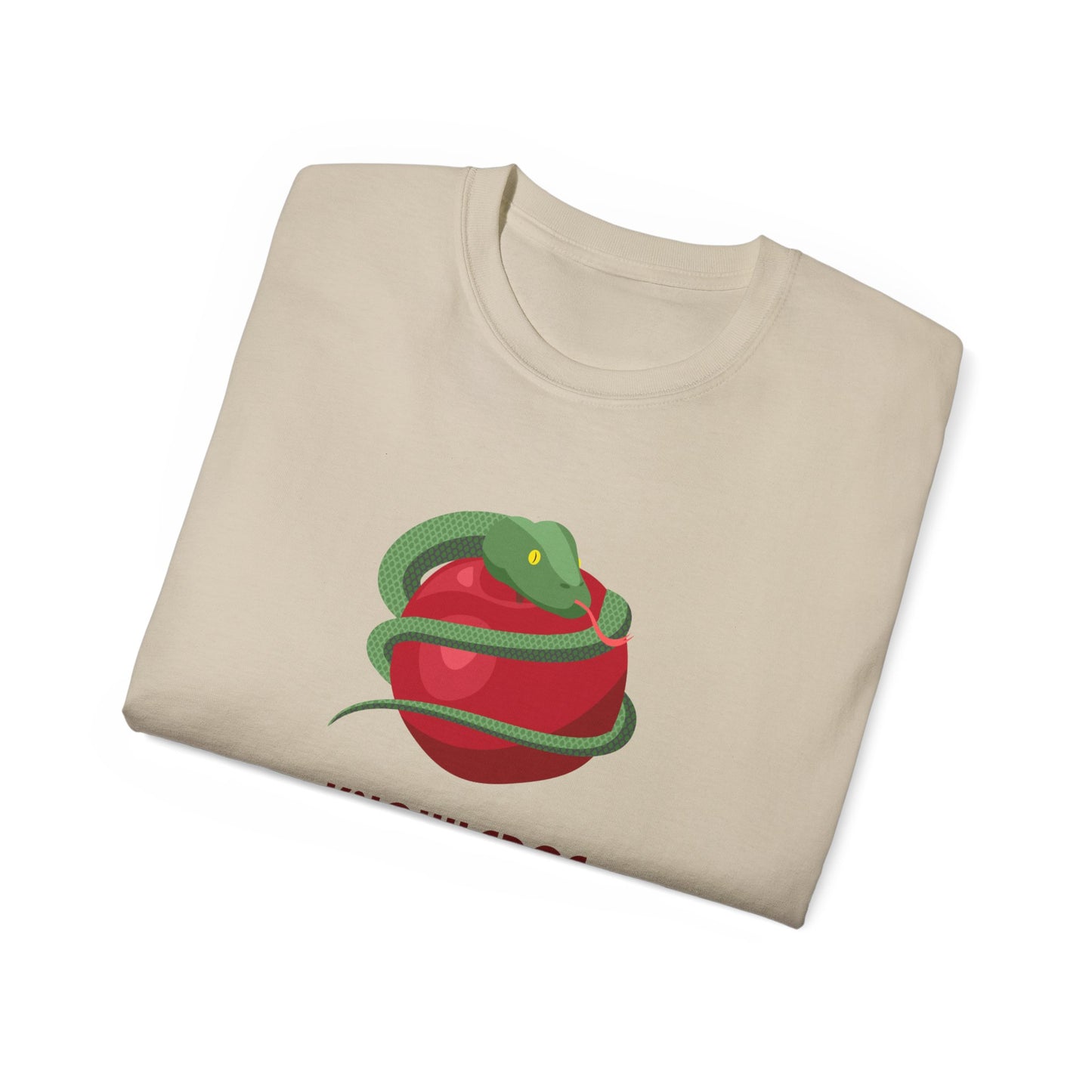 The Snake Made Me Do It Illustration Ultra Cotton Tee