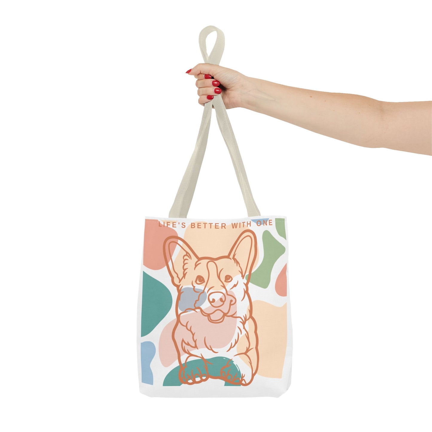 Cute Corgi Tote Bag