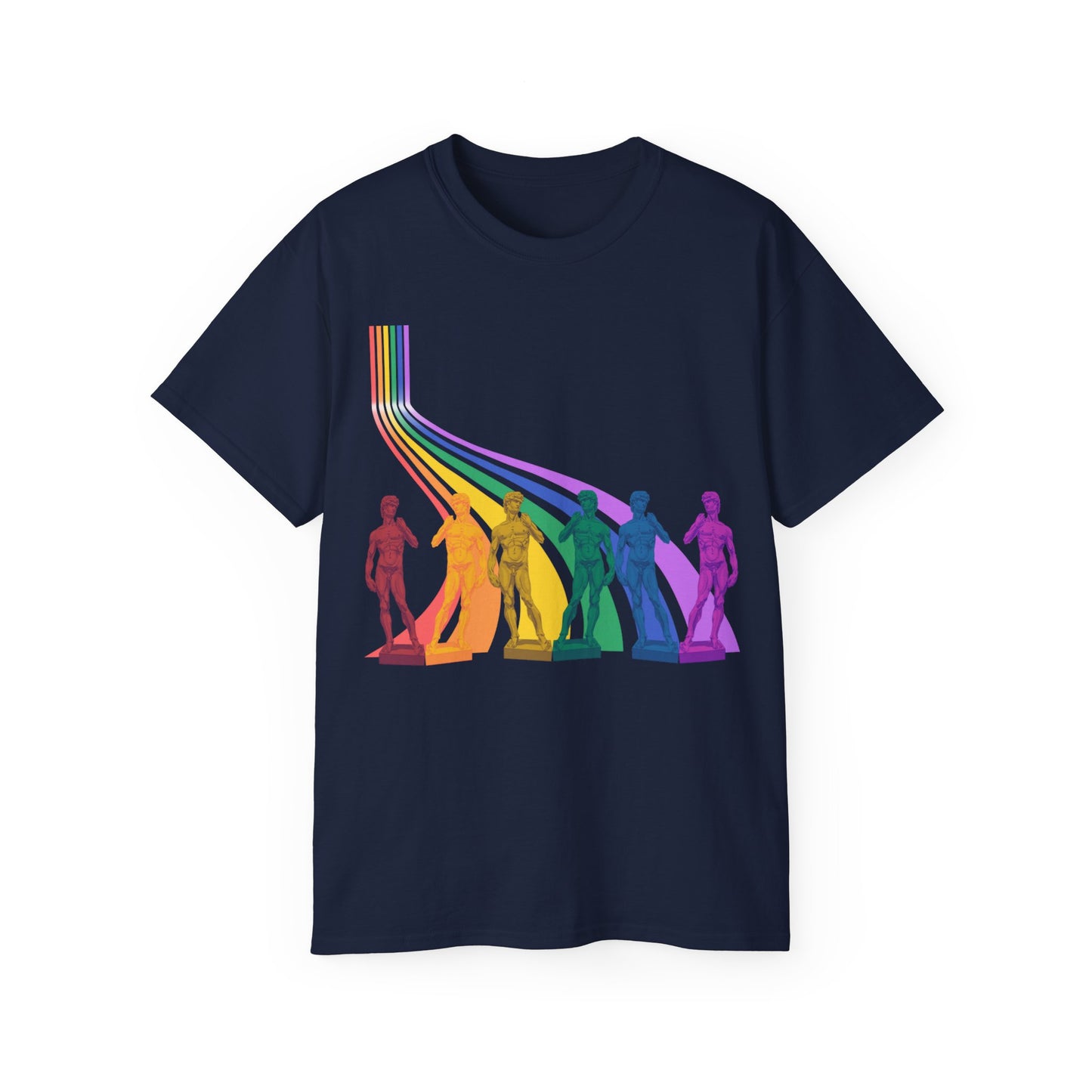 Camiseta unisex de algodón ultra fino Davey Pride de la UE