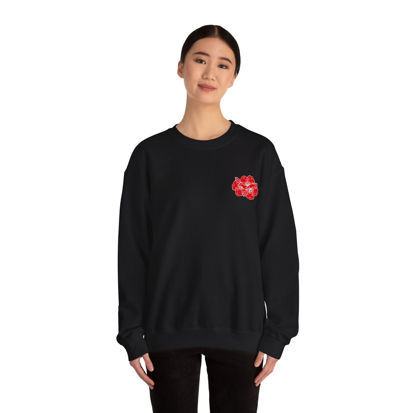 Poppies Unisex Heavy Blend™ Crewneck Sweatshirt EU