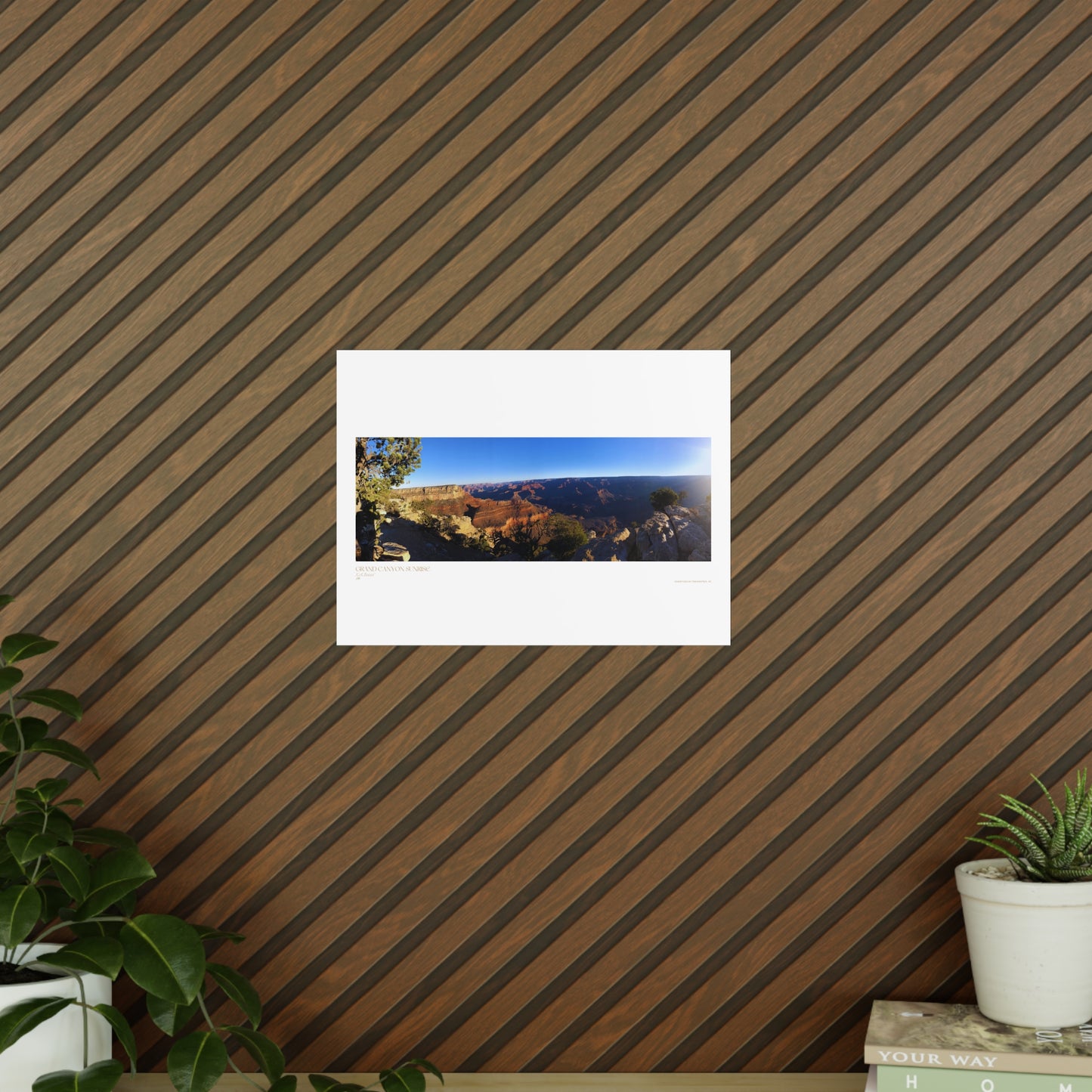 Grand Canyon Sunrise Matte Photograph Horizontal Posters EU