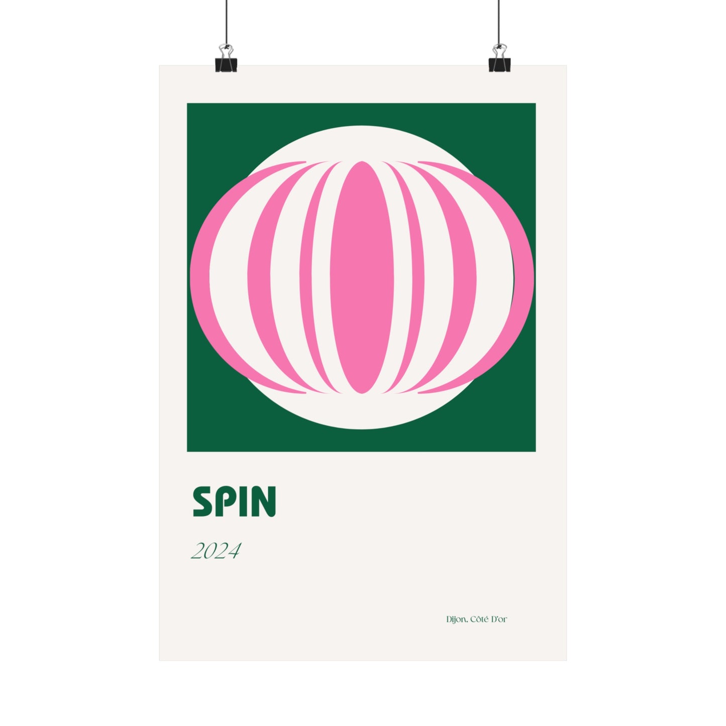 Spin Vertical Posters