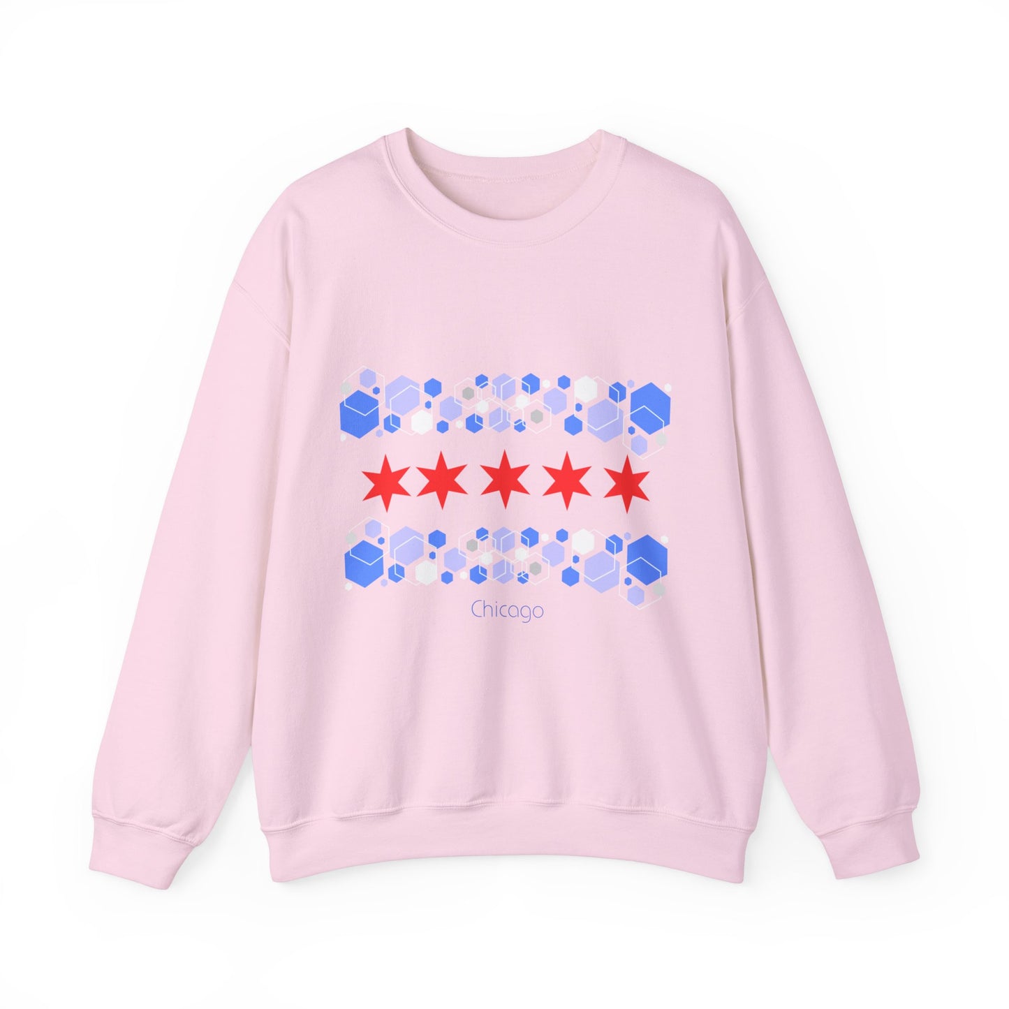 Modern Chicago Unisex Heavy Blend™ Crewneck Sweatshirt EU