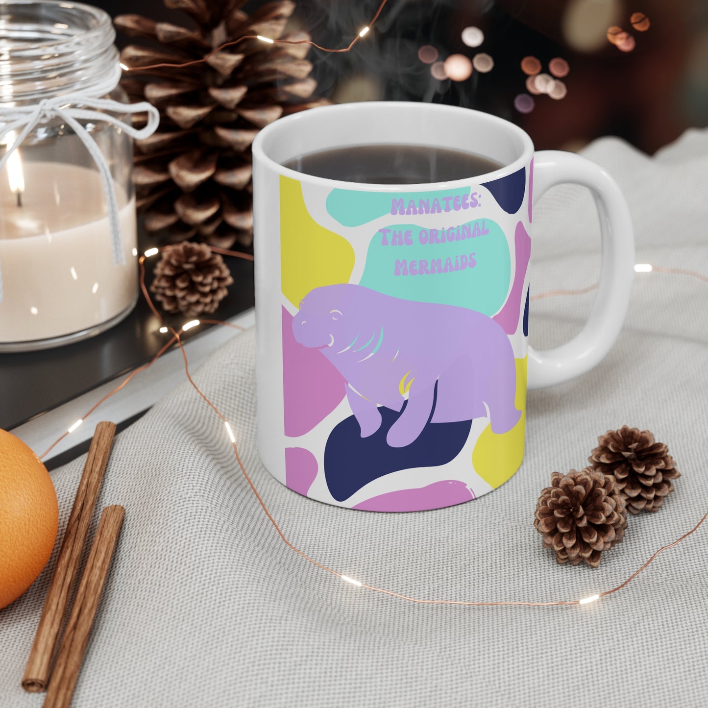 The Original Mermaid Manatee Mug 11oz