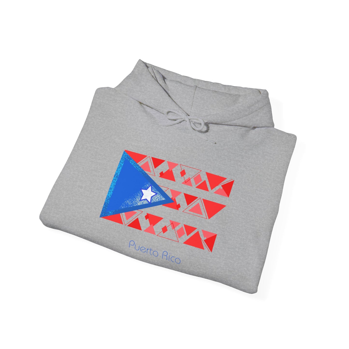 Sudadera unisex con capucha y mezcla pesada Modern Puerto Rico