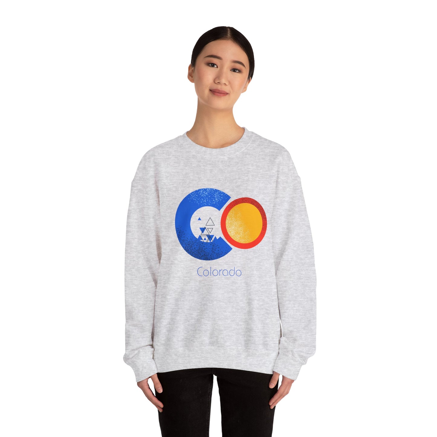 Modern Colorado Unisex Heavy Blend™ Crewneck Sweatshirt EU