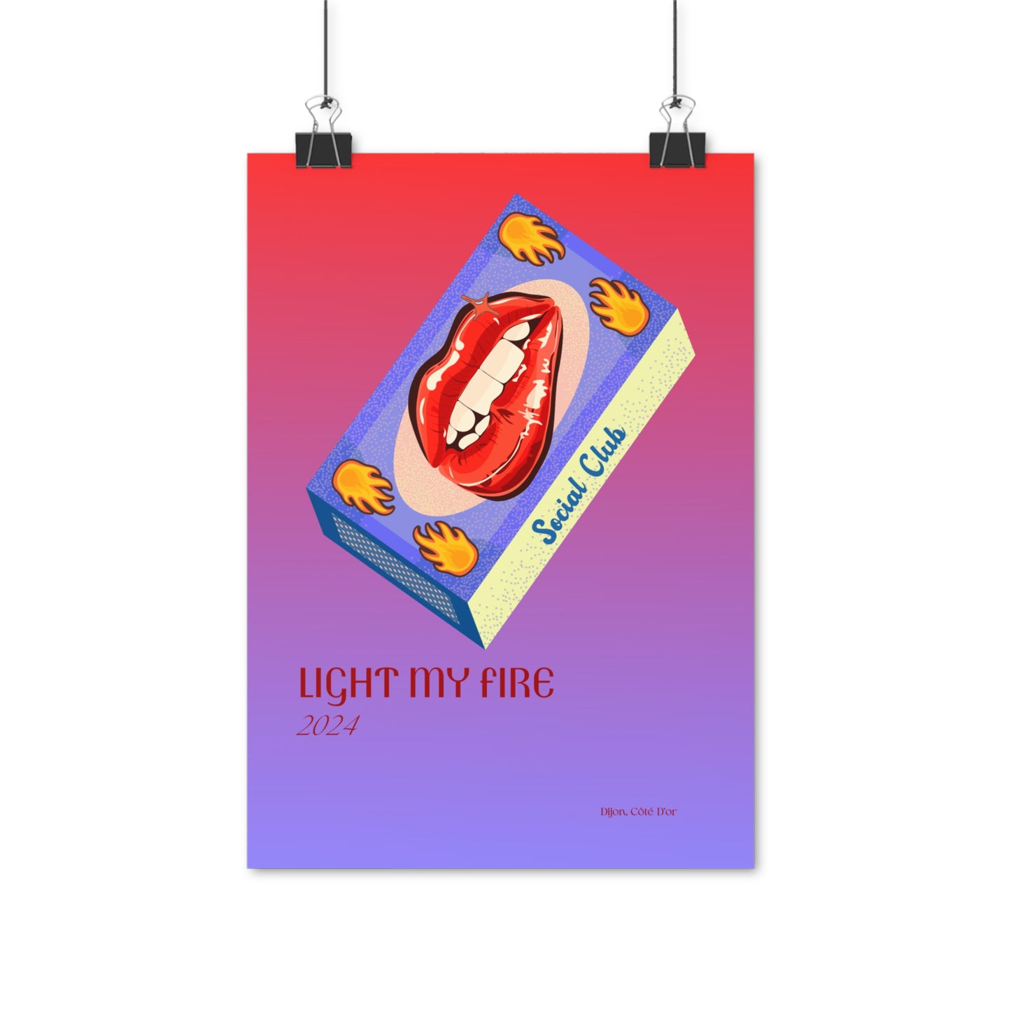 Light My Fire Vertical Posters EU