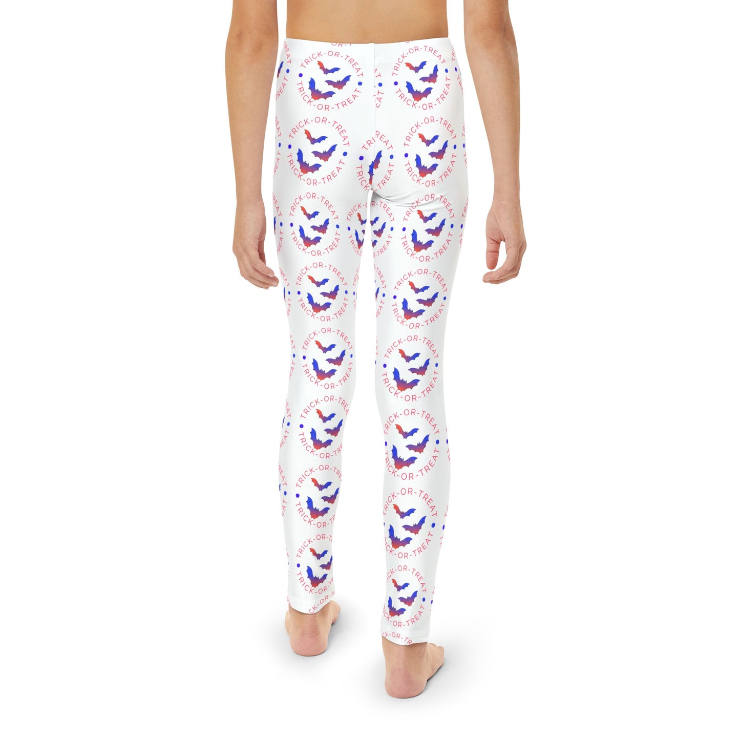 Halloween Bats Kids Full-Length Leggings