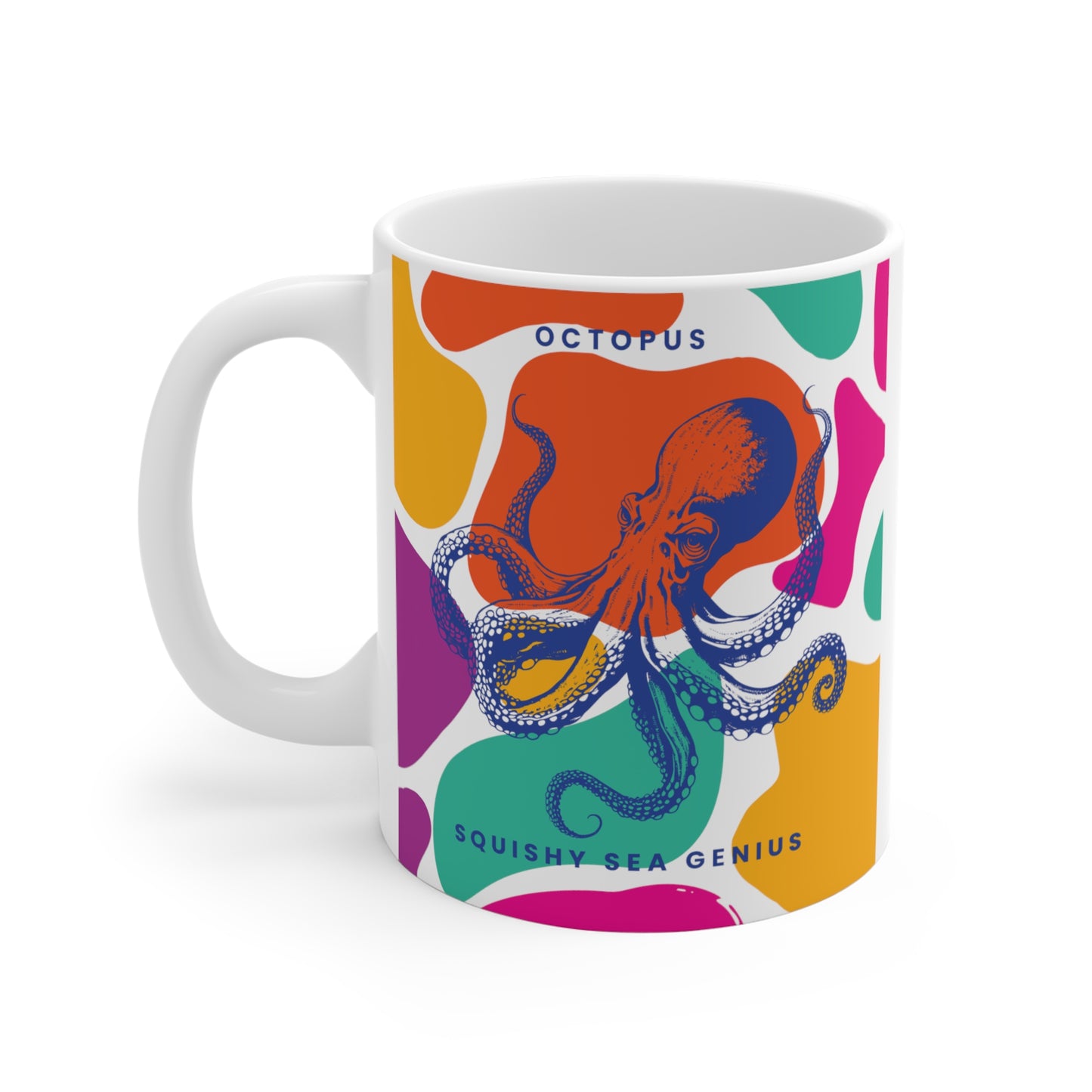 Squishy Sea Genius Octopus Mug 11oz