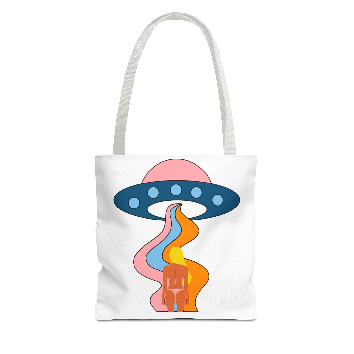 Bikini Abduction Tote Bag