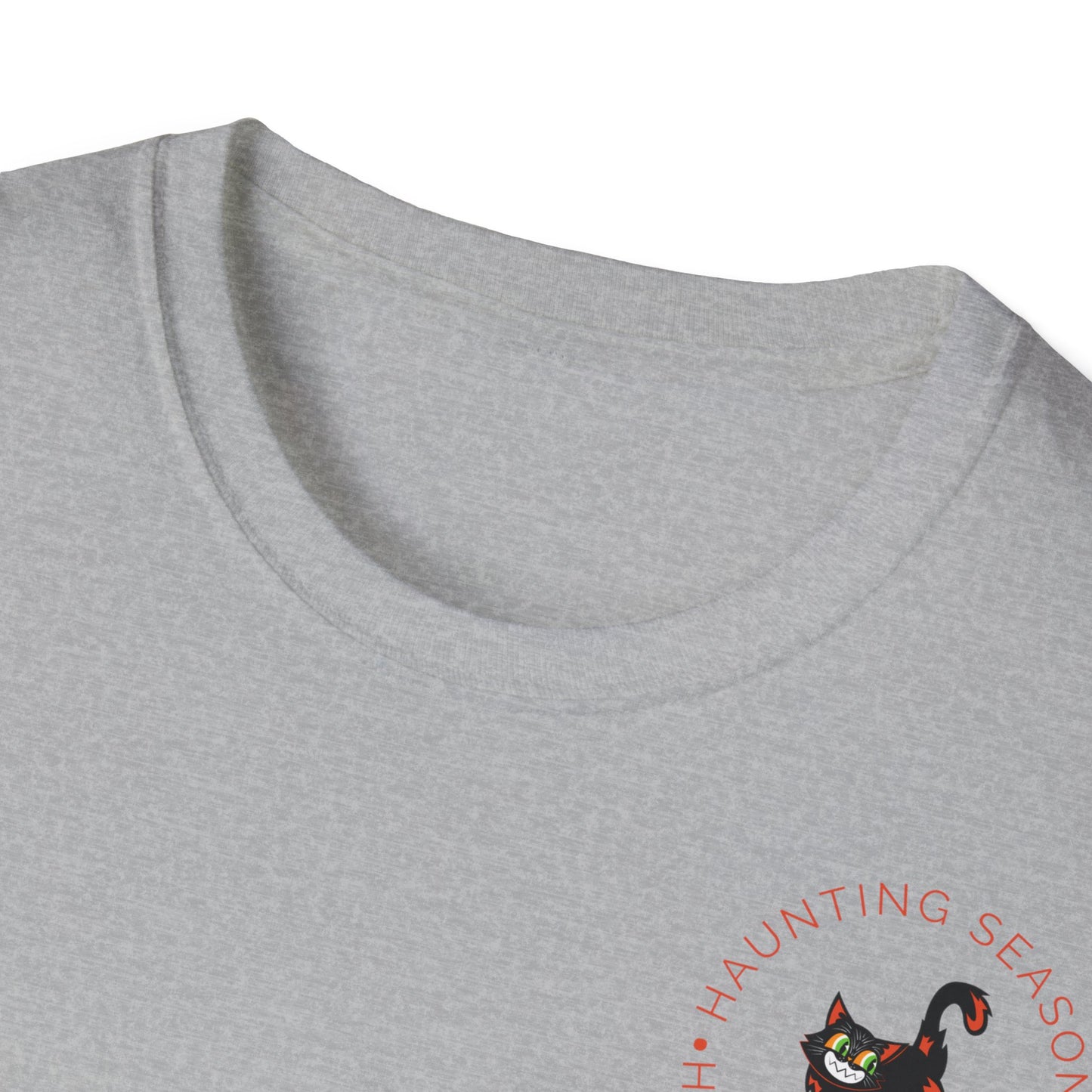 Haunting Kitty Unisex Softstyle T-Shirt EU