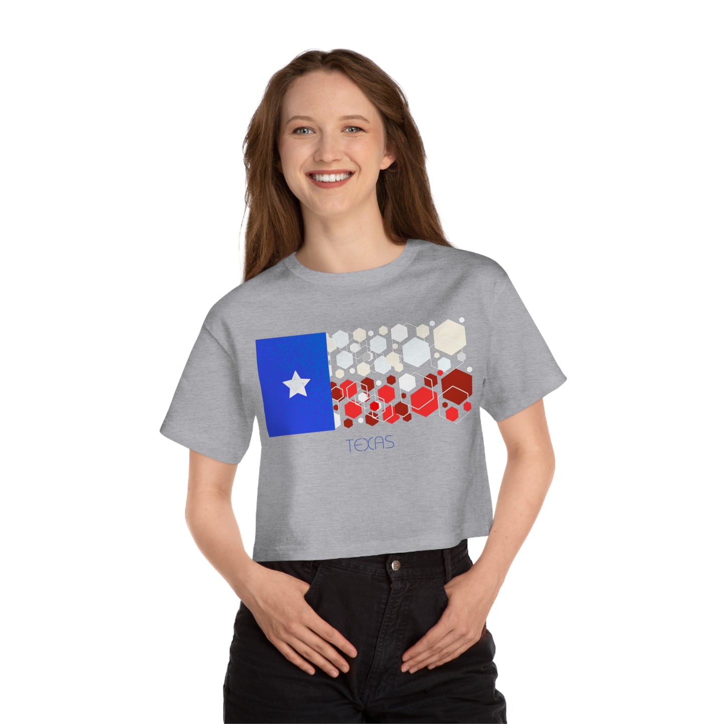 Modern Texas Champion Women's Heritage Cropped T-Shirt