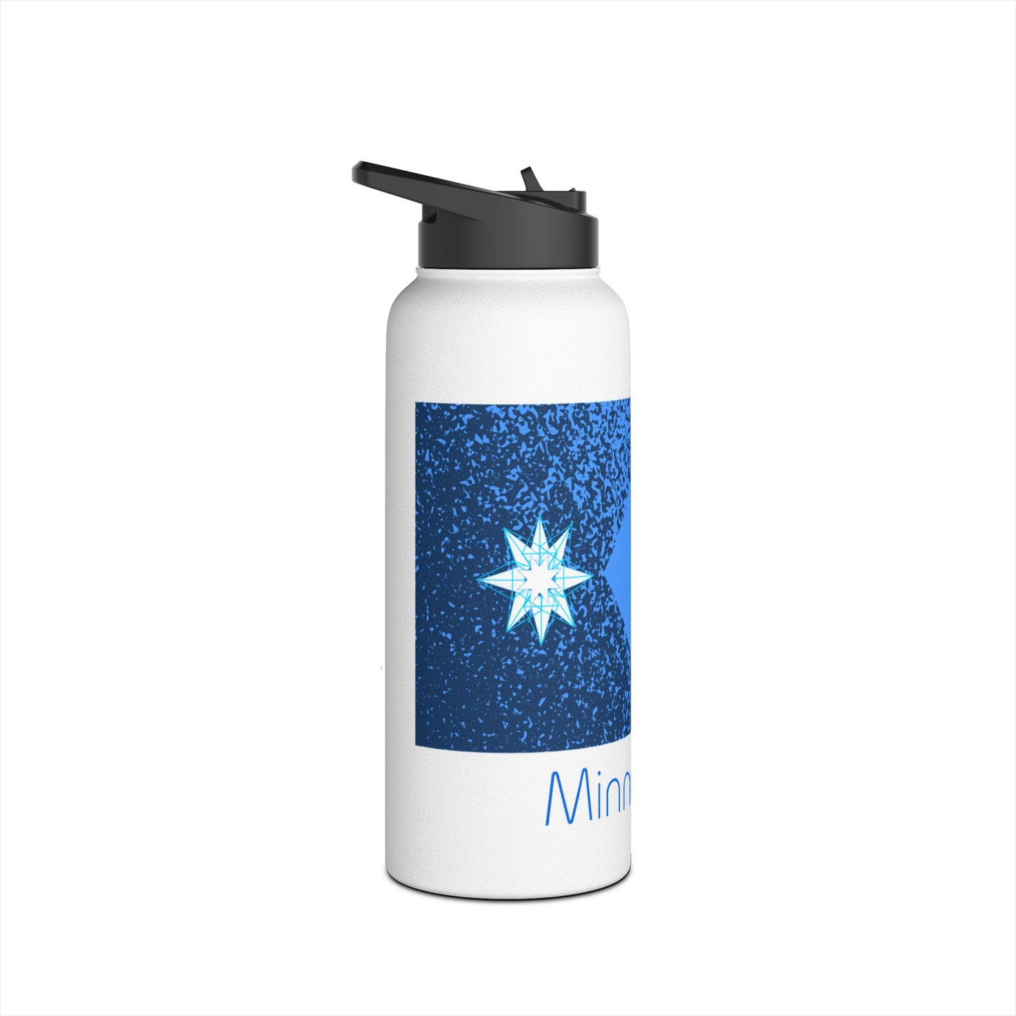 Modern Minnesota Stainless Steel Water Bottle, Standard Lid