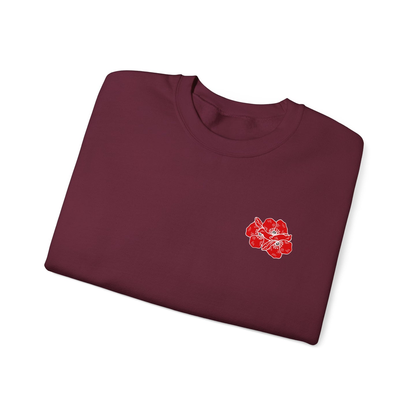 Poppies Unisex Heavy Blend™ Crewneck Sweatshirt