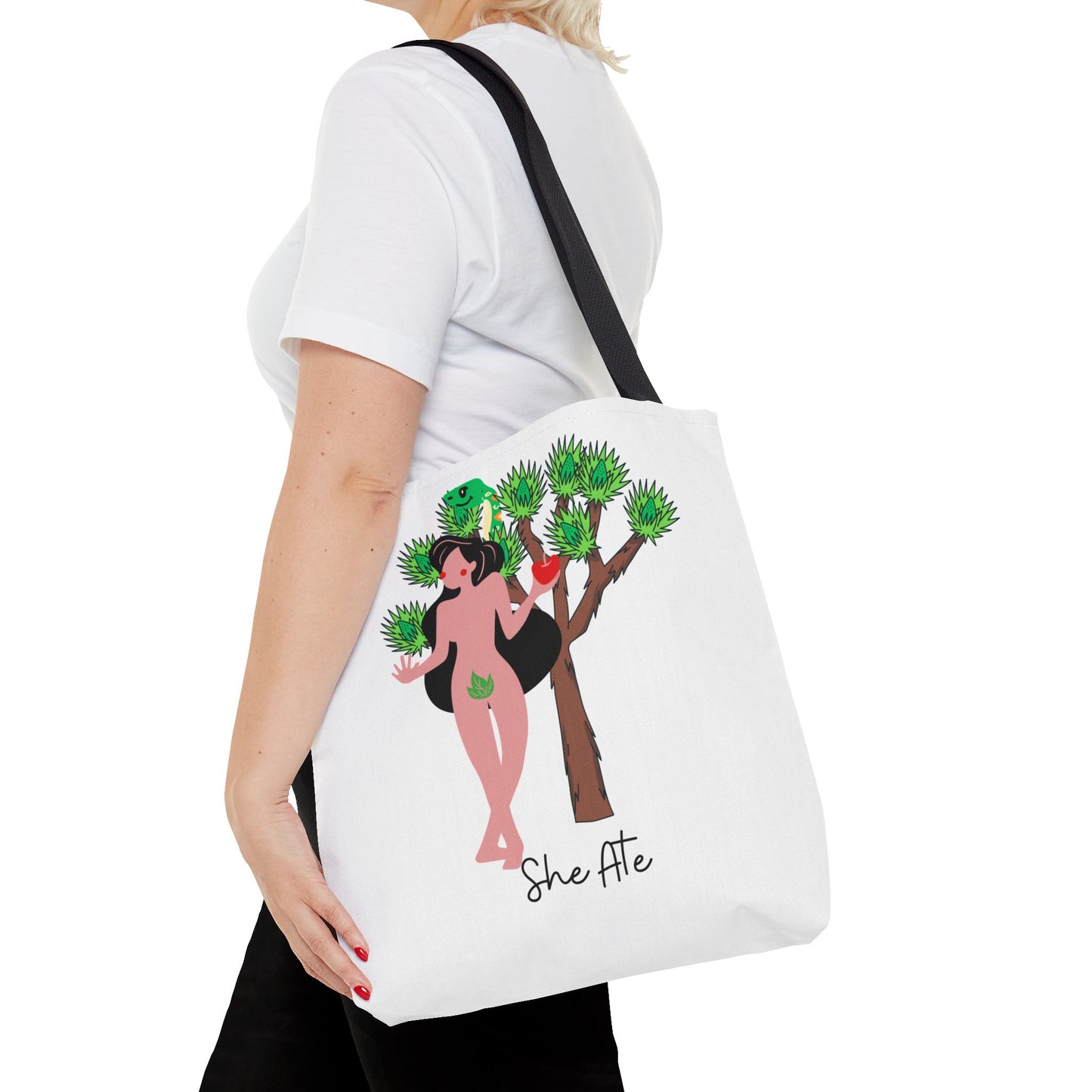 Eve She Ate Tote Bag