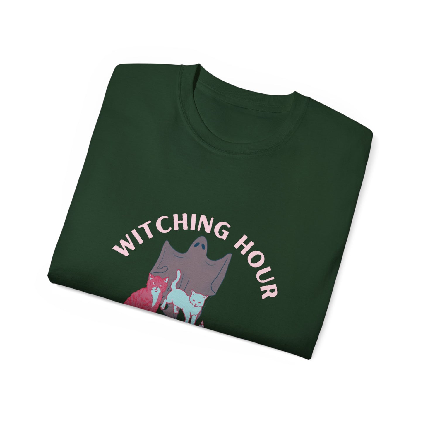 Camiseta unisex de algodón ultra fino Witching Hour de la UE