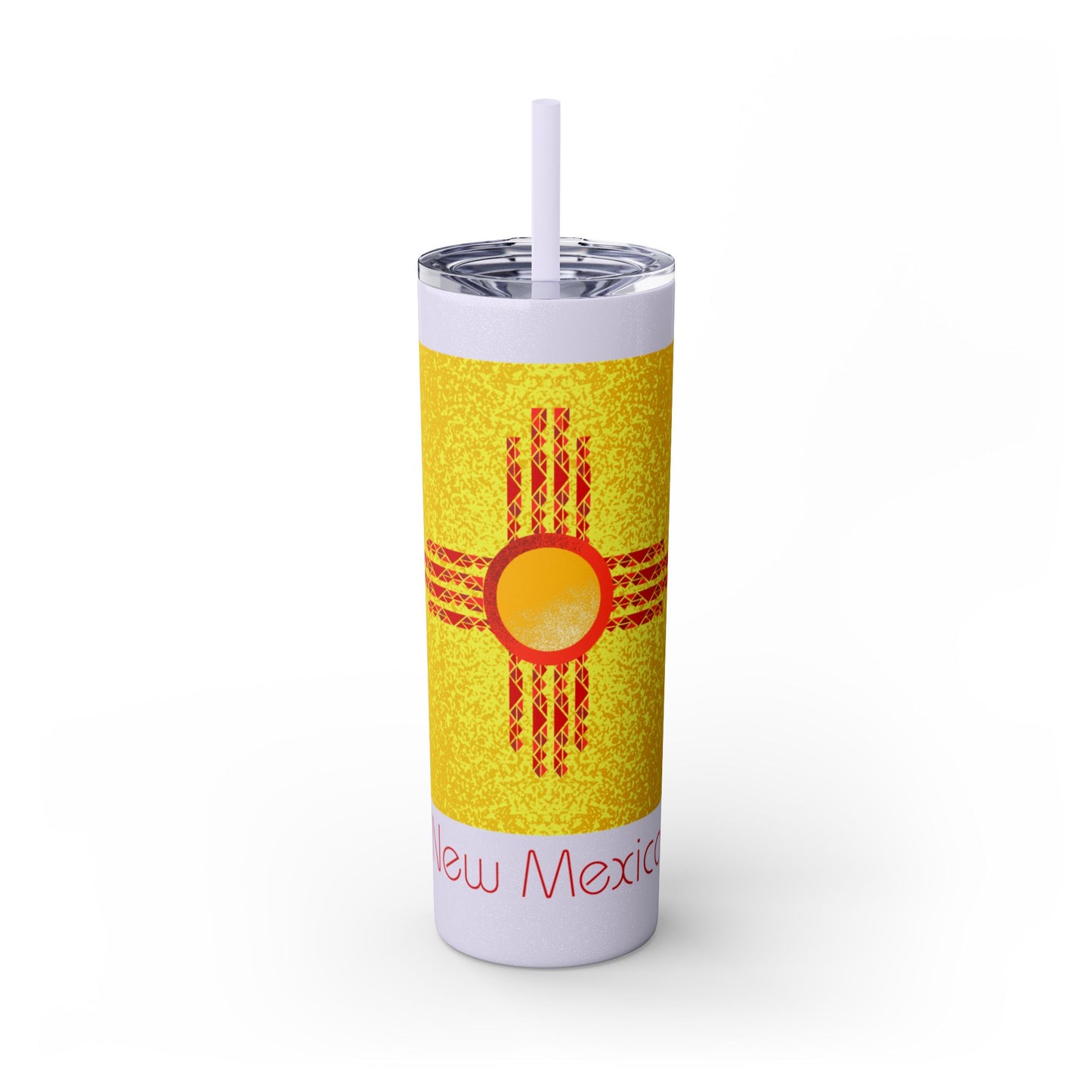 Modern New Mexico Tumbler with Straw, 20oz